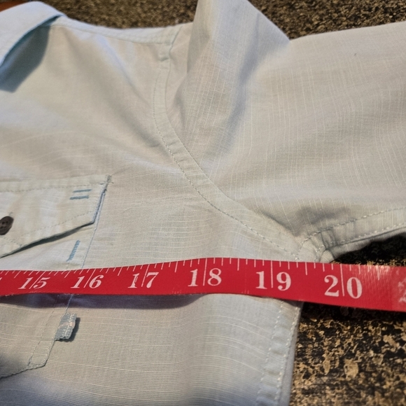 Colours by Alexander Julian Vintage Men size S Blue Long Sleeve Button Up Shirt - Picture 6 of 13